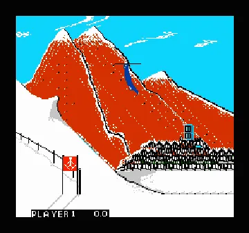 Winter Games (USA) (Rev 1) screen shot game playing